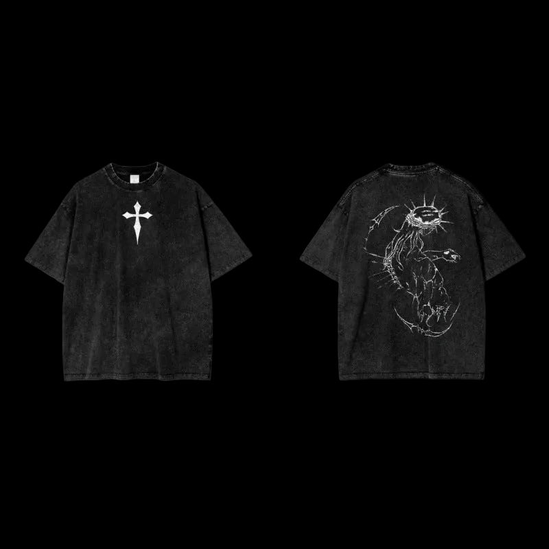 Bizarre Adventure Anime Printed T-Shirt