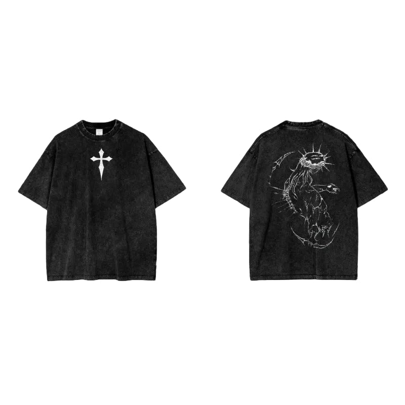Bizarre Adventure Anime Printed T-Shirt