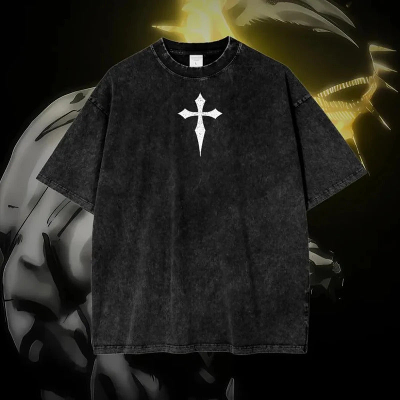Bizarre Adventure Anime Printed T-Shirt